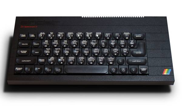 А это тот самый первый увиденный мной компьютер Sinclair ZX-Spectrum+