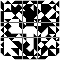 Diamond and border pattern solution