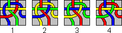 Tangle 1-4 Duplicate pieces