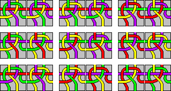 Tangle tiles