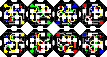 Kaboozle, Blue-Yellow solution